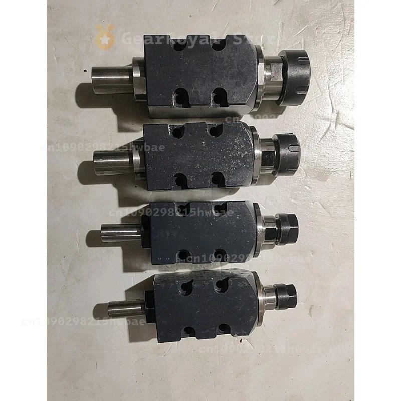 Miniature Square Unpowered Spindle 30 Square Spindle Side Milling Head Power Head Drilling Spindle