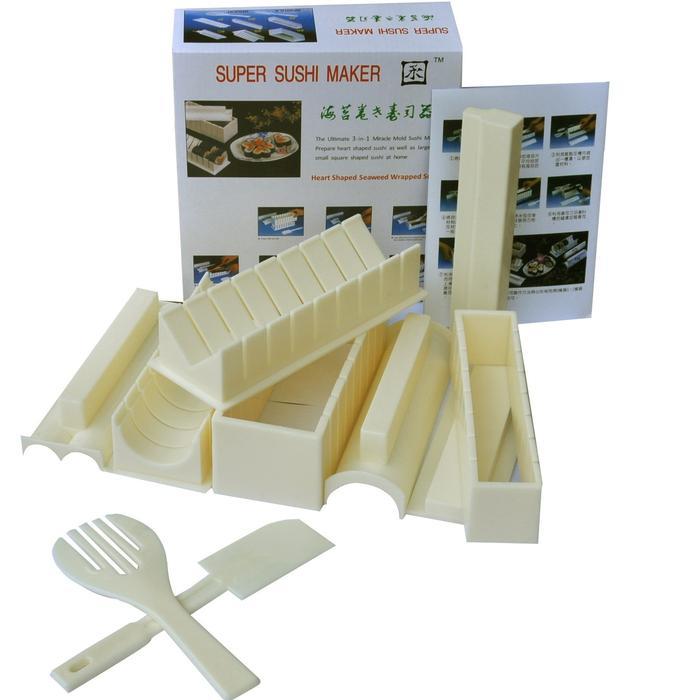 PROMO.. Alas gulung sushi/set sushi/alat gulung sushi/alas sushi bambu/cetakan cetakan Kitchenware T