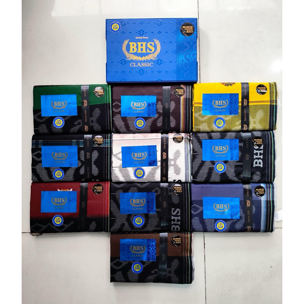 GROSIR SARUNG BHS CLASSIC C45 SJJ DKA isi ( 10 PCS )