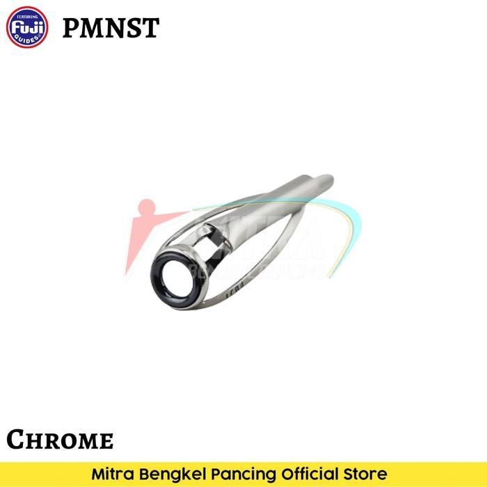Ring Guide Fuji PMNST 6 SIC Tip Top Chrome 1Pcs Cincin Joran Original Japan Pancing - PMNST 6-1.8