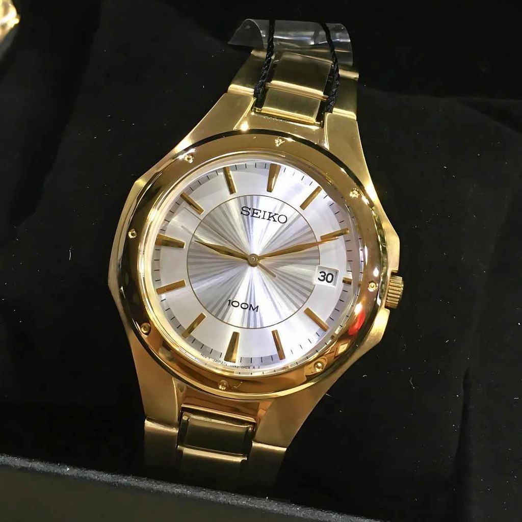 Seiko SGEF64 Jam Tangan Pria Kuarsa