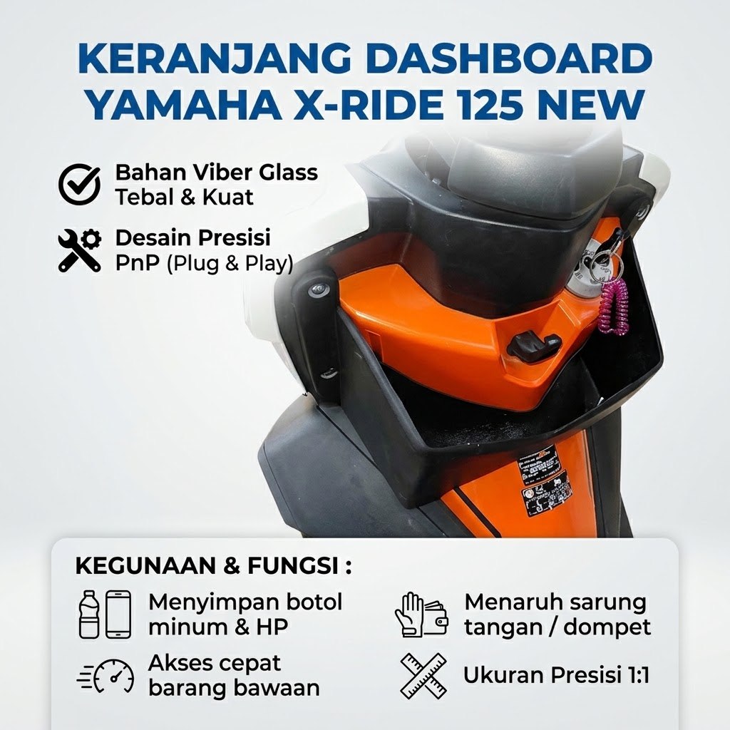 Keranjang Xride Old 115 Side Pocket Xride old