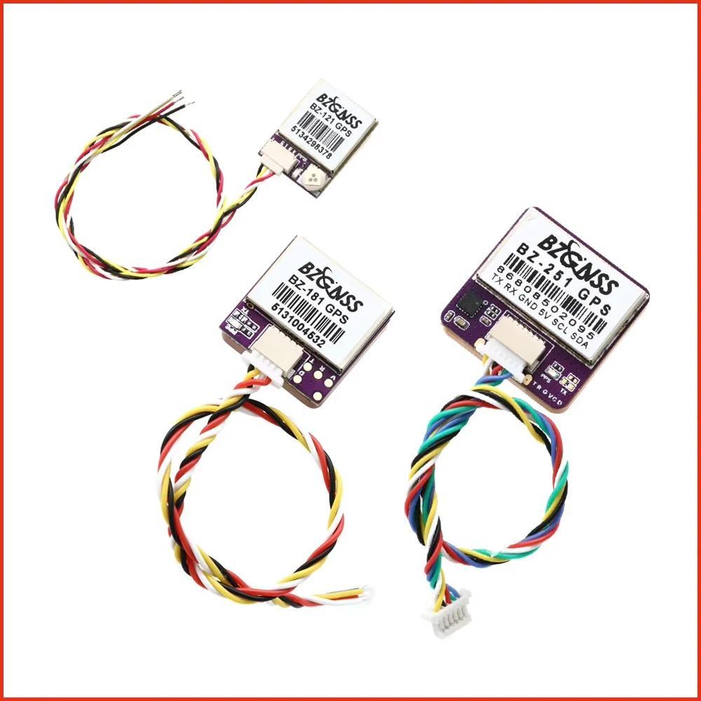 BZGNSS BZ-251 BZ-181 BZ-121 GPS Module Dual Protocol FPV Return Hover F7 F4 Flight Control Fixed Win