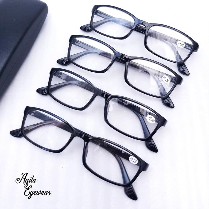 PENGIRIMAN INSTAN kacamata baca/ plus lentur - +4.00