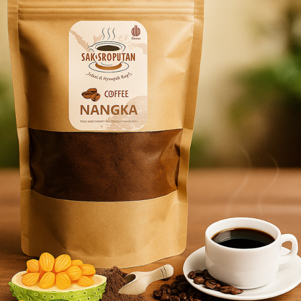 ( SS 01 ) Bubuk Kopi Nangka Madu 250 gram manis harum Nangka mantap aroma buah Nangka bubuk kopi nan