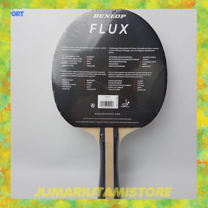 Bat Dunlop Flux Bet Tenis Meja Pingpong Original