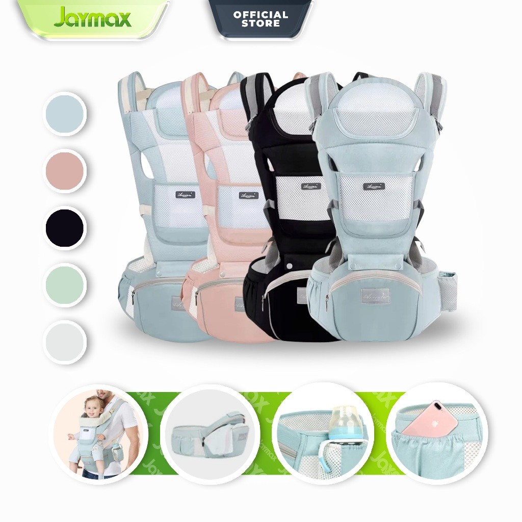 Gendongan Bayi / Hipseat Baby Carrier / Aixinta Gendongan Bayi Depan / Gendongan Bayi Aneka Variasi