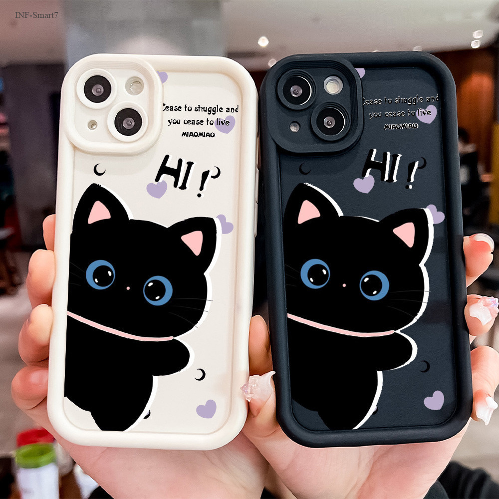 Kucing Kartun Lucu Case Hp Redmi Redmi Note 14 4G 5G Pro Plus 13 13C 14T 13T Pro 12C Poco X7 Pro 5G 