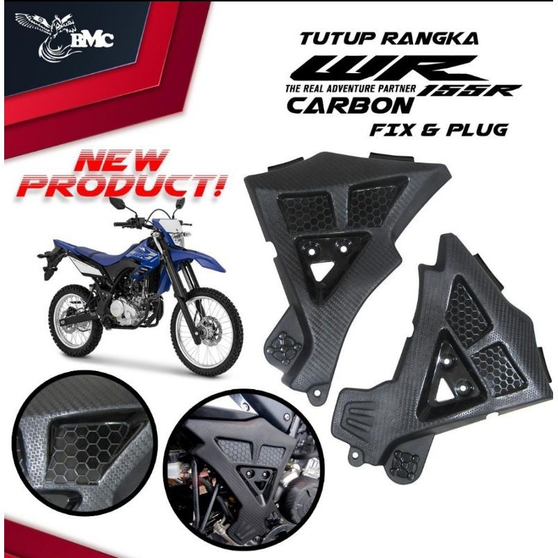 RIZQIJAYA  COVER RANGKA WR155/TUTUP RANGKA WR155/COVER SHOCK WR155/TUTUP SHOCK WR155/ WR155