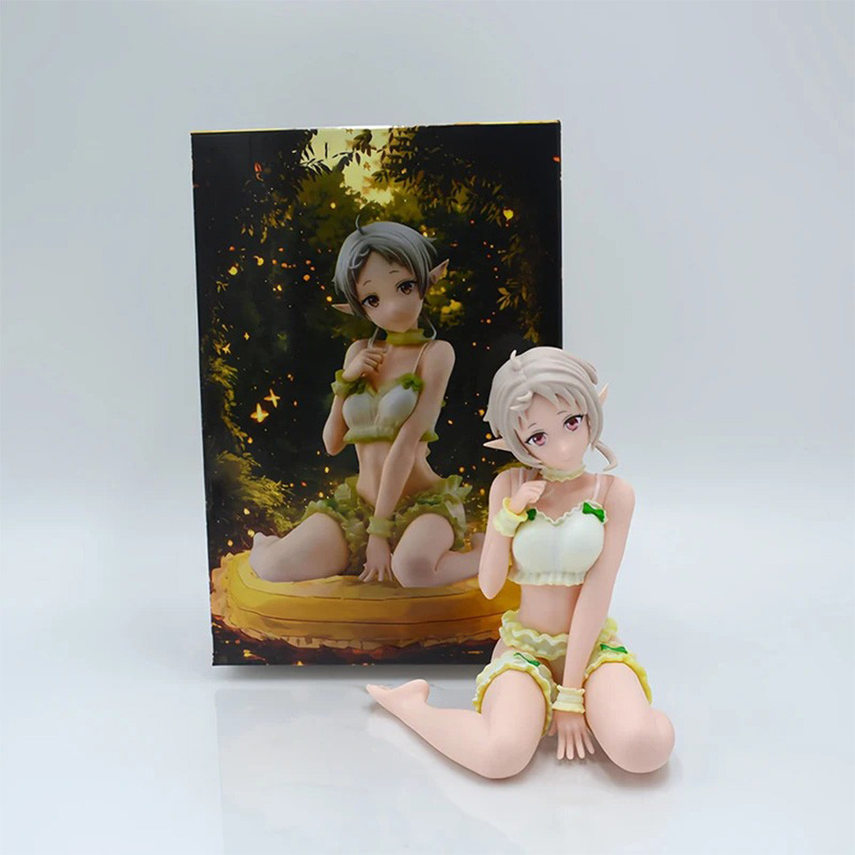 12cm Hentai Figure Jobless Reincarnation Anime Figure Swimsuit Sylphiette Greyrat Action Figure PVC 
