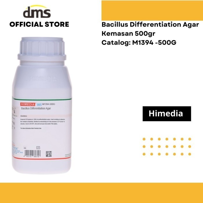 Bacillus Differentiation Agar 500gr Himedia