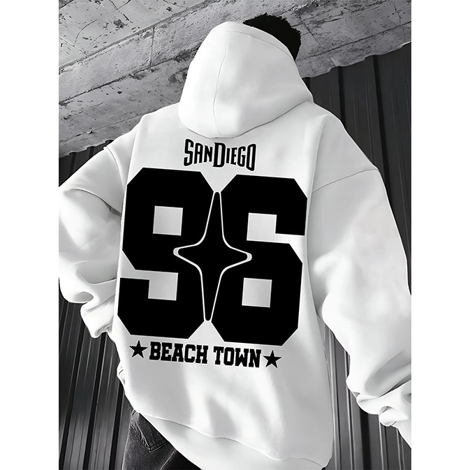 Hoodie Jumper  SANDIEGO  ( Sablon ) Unisex Pria & Wanita