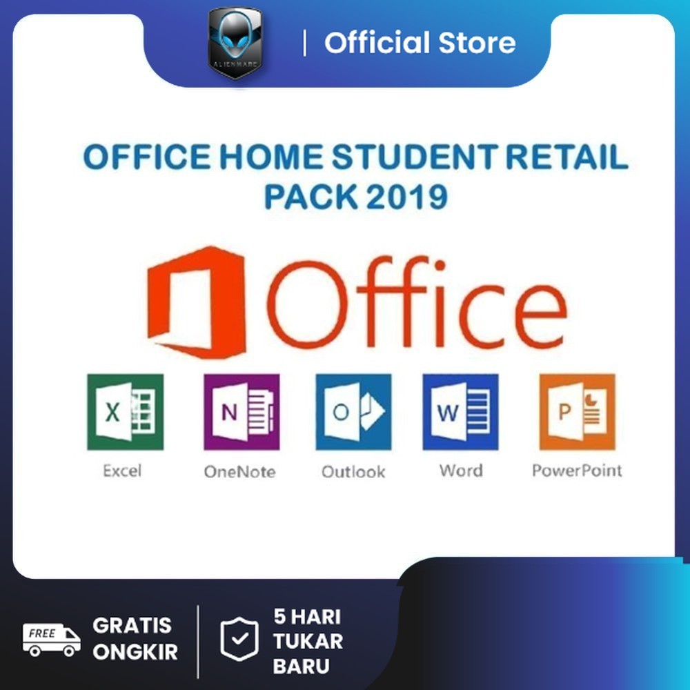 MICROSOFT OFFICE OHS 2019/2021 LISENSI 100 % ORIGINAL PERMANENT PACK