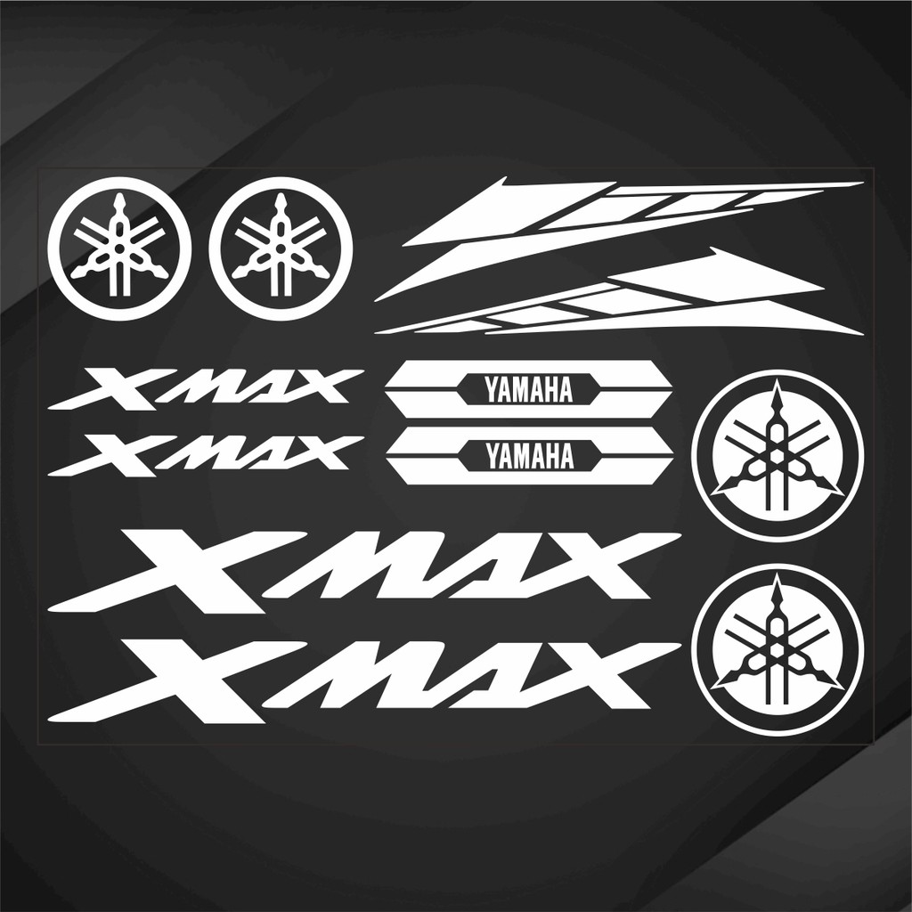 Stiker Motor For Yamaha Xmax Logo Sticker Motorcycle Decal Xmax 125 250 300 450