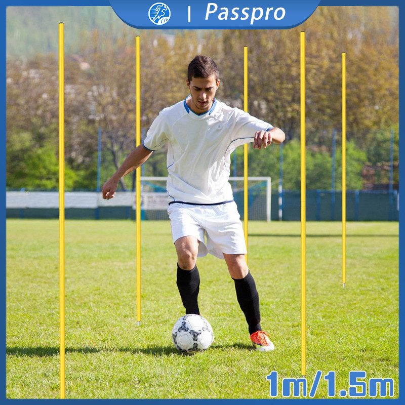 Agility Spike Pole Spring Stik Agility Training Latihan Ketangkasan Sepakbola