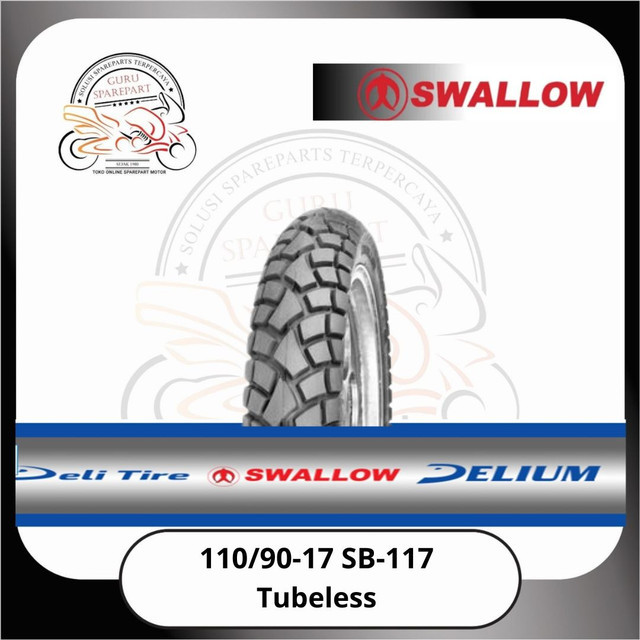 Ban Luar Swallow Tubeless 110/90-17 Street Enduro SB-117