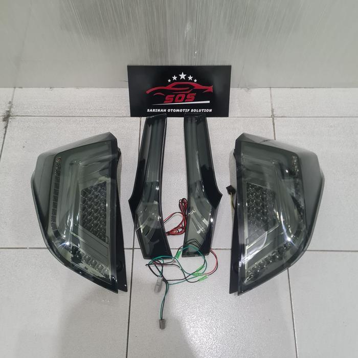 Stop Lamp Reflektor Bagasi Jazz GK5 LED SMOKE TERIMA TUKAR TAMBAH