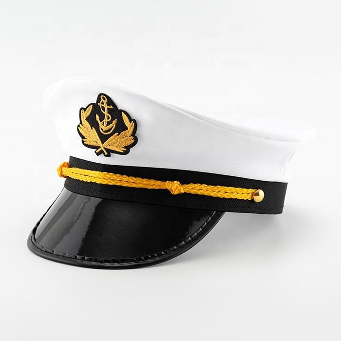 Topi Captain Pelaut / Topi Sailor Pelaut / Topi Pelaut - Topi