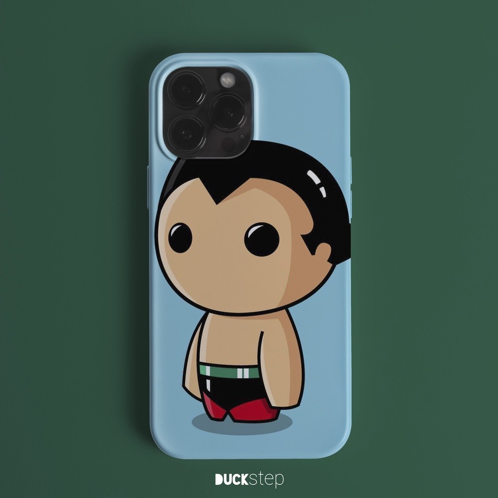 Duckstep Case Astroboy Iphone Samsung Oppo Vivo Hardcase Fullbody 3D Premium Quality Puppet (Bisa Un