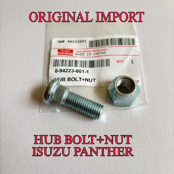 baut roda mur nut isuzu panther 2,3 2,5cc standar GoodQuality