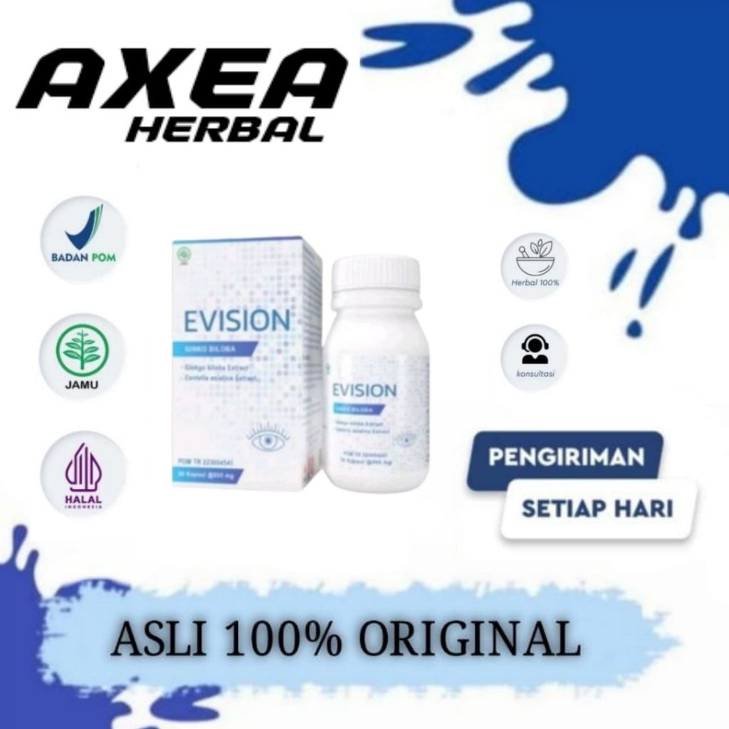 Obat Evision Asli RESMI Vitamin Mata Ampuh Menormalkan Penglihatan Mata Rabun Mata Minus Jadi Berkur
