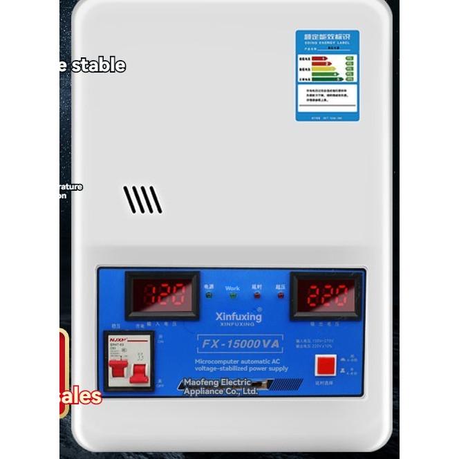 Voltage Regulator For Household Use,voltage Stabilizer  Fully Automatic 220v Intelligent Voltage Reg