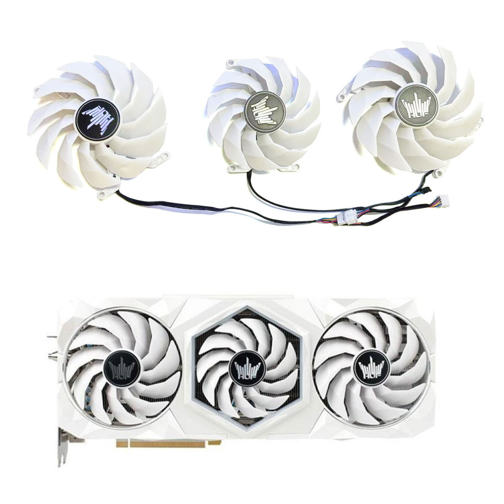 89MM FY09015M12LPA 100MM FY010015M12LPA 4PIN Fan for GALAXY Geforce RTX 3080 3080ti 3090 3090ti HOF 