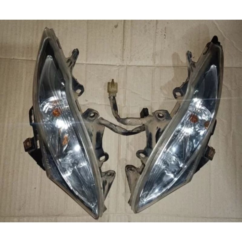 lampu depan  L/R Yamaha Mio j seken copotan orizinal