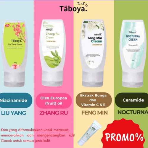 Taboya - Zhang Ru Cream - Penghilang bekas luka koreng alami - All Taboya Cream - lavine