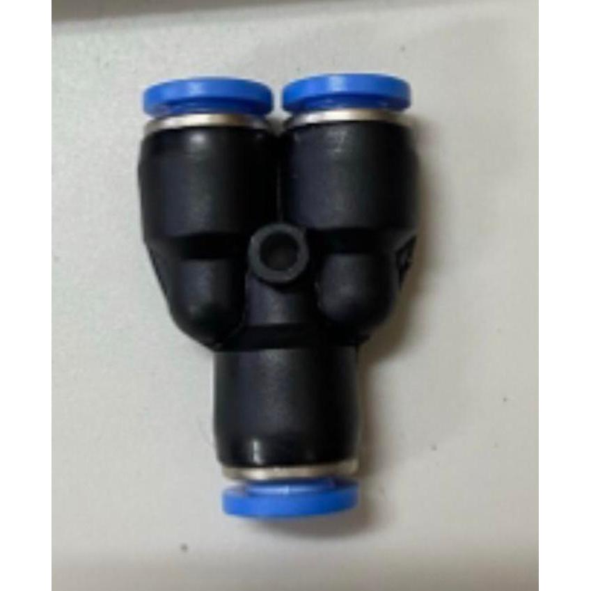 Fitting Y 16mm / Sambungan PU / Sambungan selang angin Y 16 mm