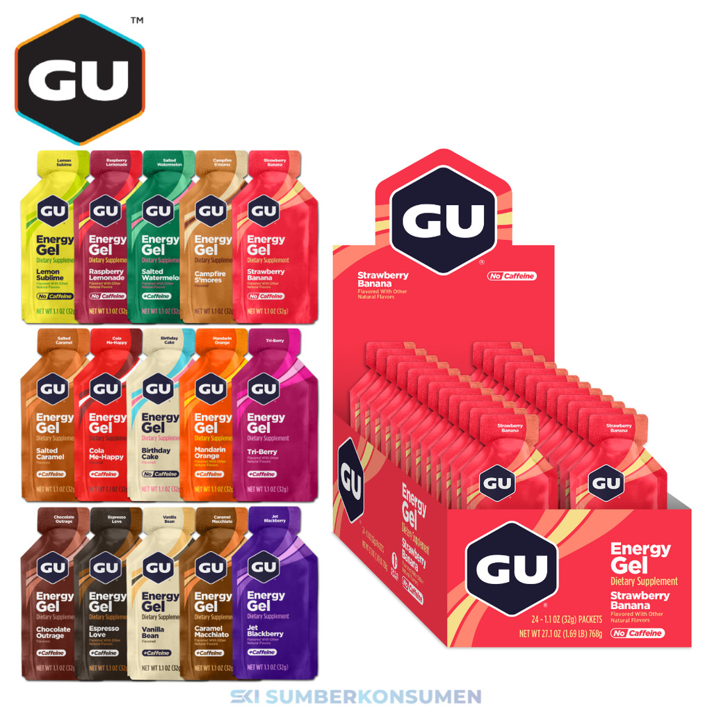 GU Energy Gel Original Box of 24 pcs