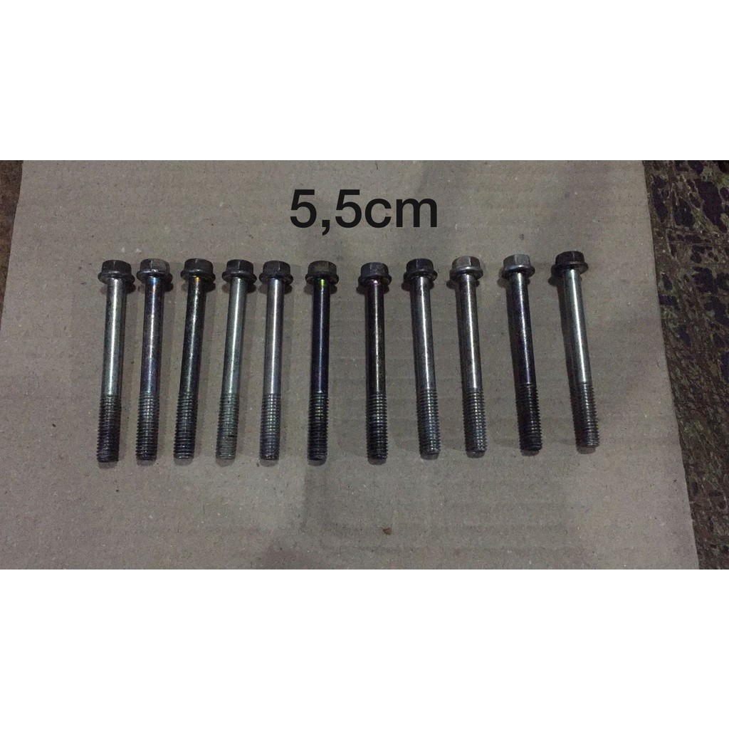 Baut mesin kalter krengkes tengah Kawasaki ZX 130 ZX130