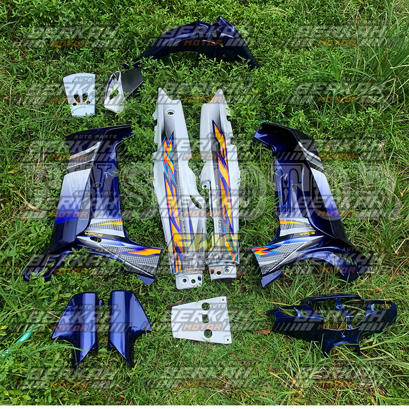 Full Set Body Halus Fizr Biru Putih 2004