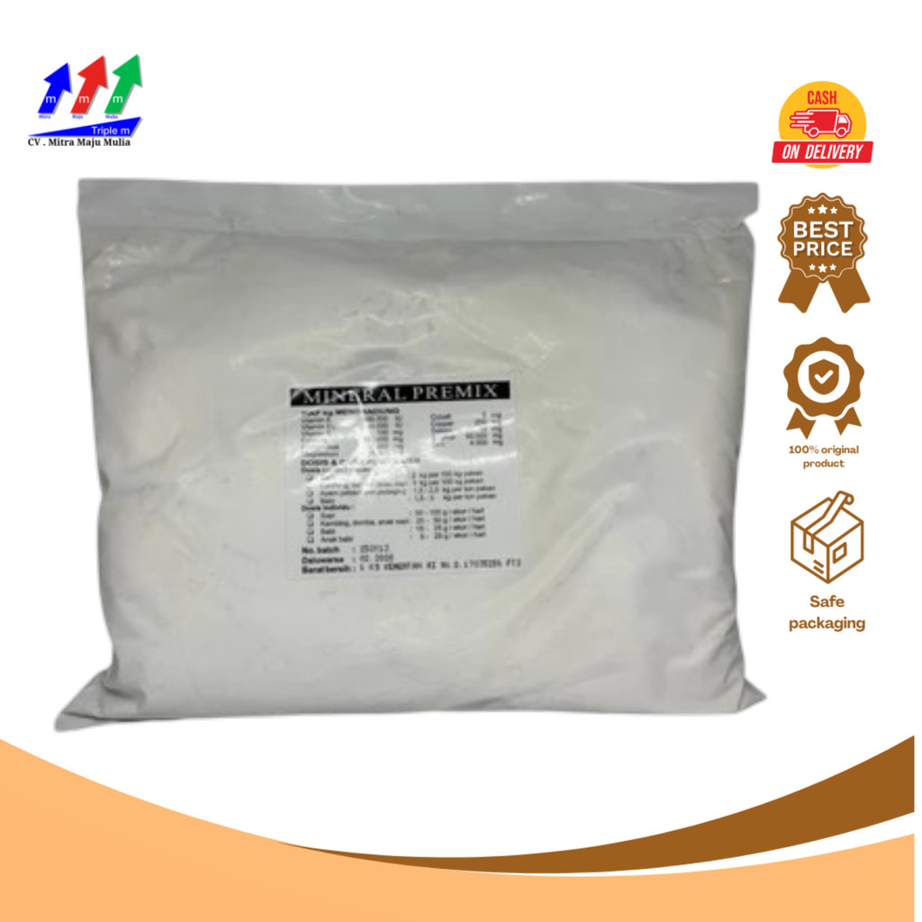 Mineral Premix Untuk Ternak TMC 1Kg