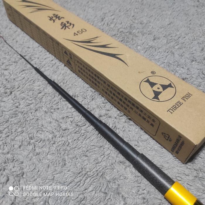 Joran Pancing Tegek Three Fish XUAN CAI 240. 270. 300. 360. 450