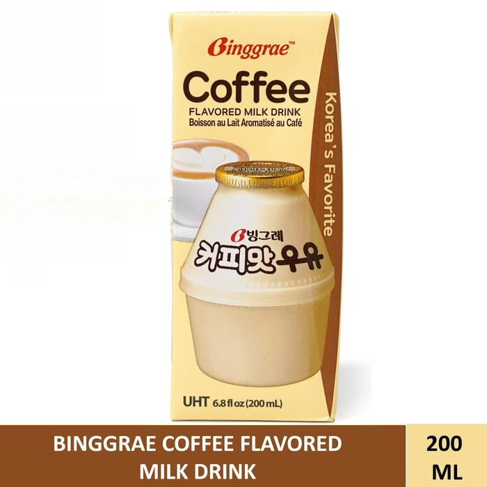 BINGGRAE COFFEE FLAVORED MILK 200ML