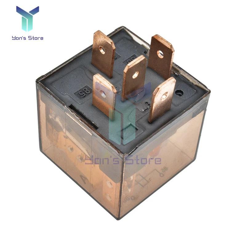 Waterproof Automotive Relay DC 12V 24V 80A 100A 4Pin 5Pin SPDT Switch Car Control Device Car Relays 
