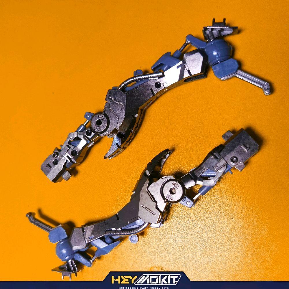 MG 1/100 WOLF TECHNOLOGY BARBATOS LUPUS REX PART INNER FRAME LEGS FOOT WOLF TECH METAL FRAME