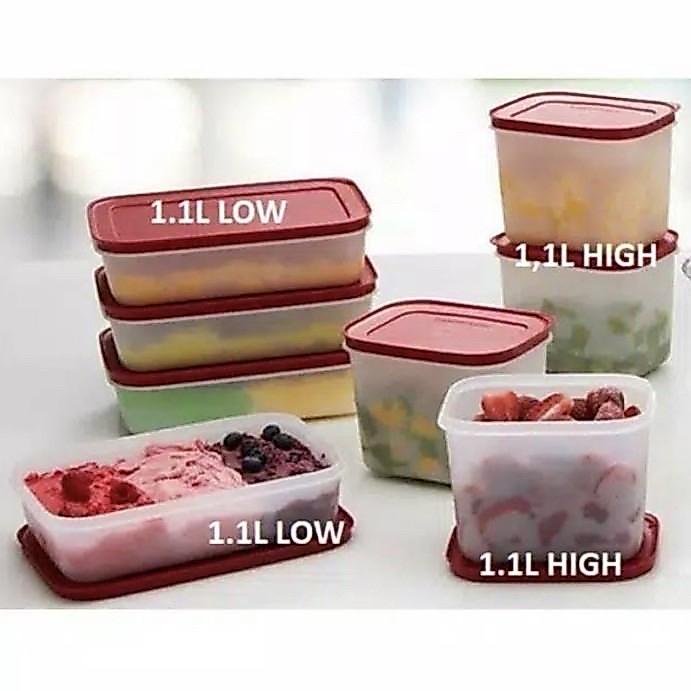 Tupperware Tempat Menyimpan Makanan di Kulkas Freezermate 2.5L Frozy Cozy Large Wadah Anti Repot