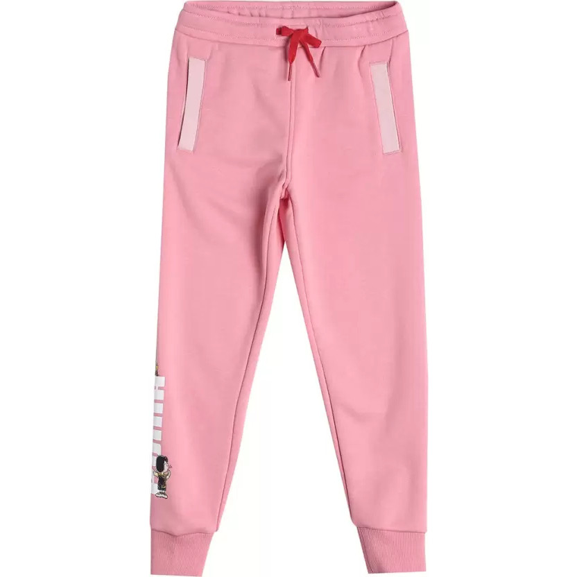CELANA ANAK PUMA x PEANUTS Sweatpants TR cl Peony 589367 26