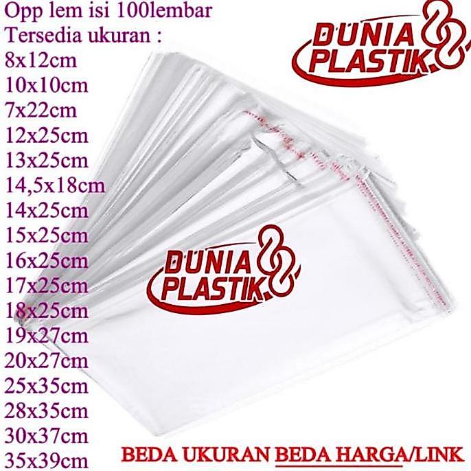 Shitx- 100Pc Kantong Plastik Bening Opp 0X7Cm Kemasan Baju Baru Lem Perekat