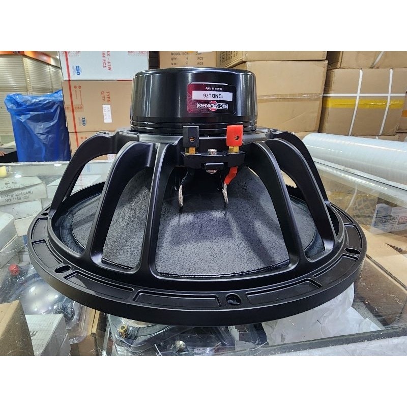 (KUALITAS TERBAIK) Speaker 12 inch BnC 12 NDL 76 / 12NDL76 / 12NDL 76 - WARNA HITAM - TERMURAH