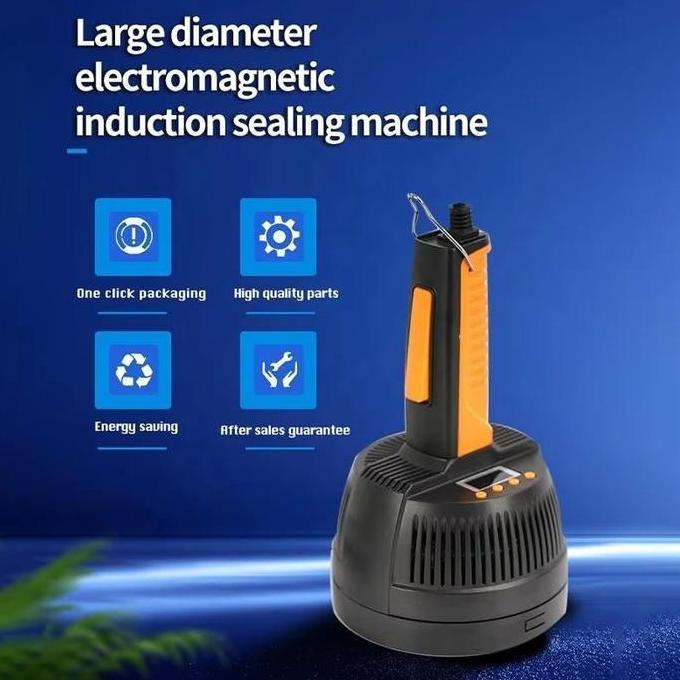 Sealer Botol Plastik terintegrasi mesin penyegel elektromagnetik Foil Induksi Portabel