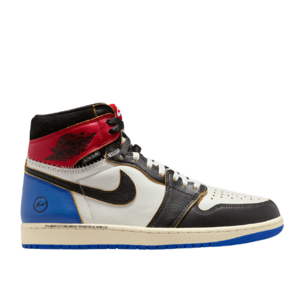 Air Jordan 1 Retro High OG SP Fragment x Union LA Varsity Red Sport Royal