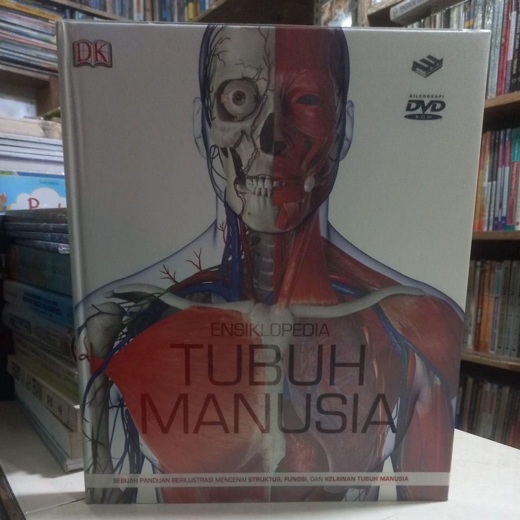 Buku Ensiklopedia Tubuh Manusia Erlangga Original + DVD