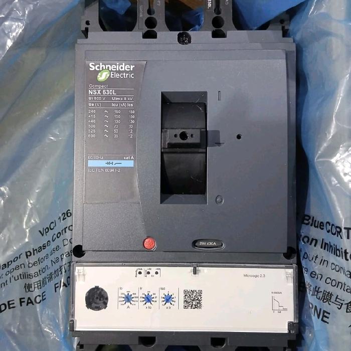 MCCB SCHNEIDER NSX630L 150KA 3P 630A NEW ORIGINAL