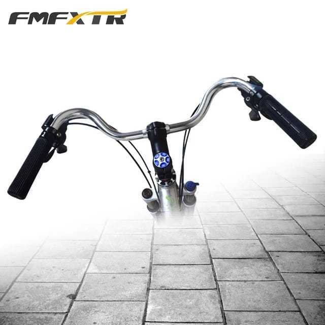 Foto Stang Handlebar Bullhorn Bulhorn Sepeda 25.4 fixie seli lipat minivelo minion FMFXTR