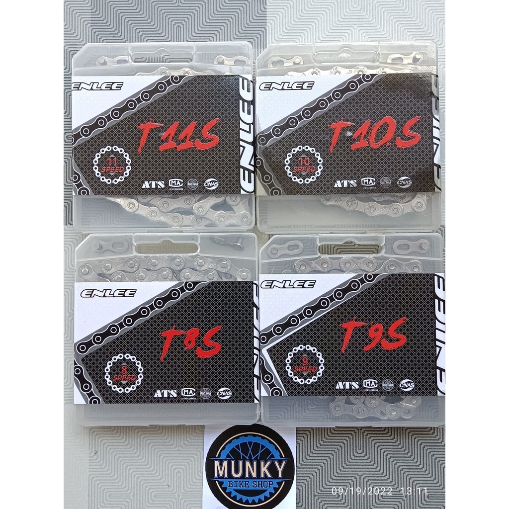 Foto Toopre Enlee chain rantai sepeda 8 9 10 11 12 speed 8s 9s 10s 11s 12s anti karat durable untuk sepeda MTB RB Seli