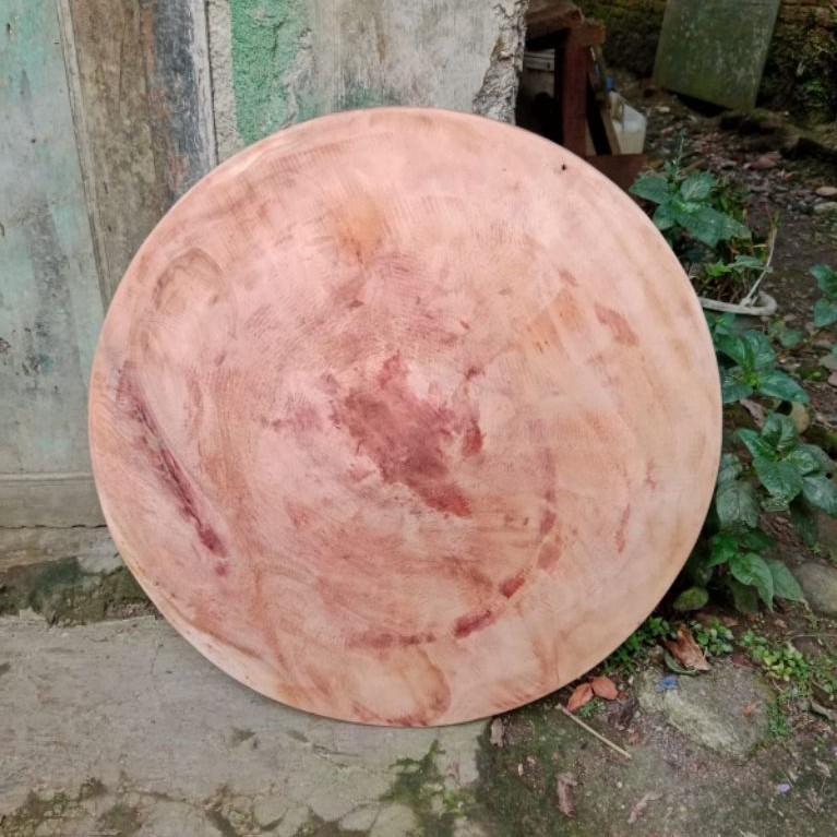 dulang emas kayu mahoni