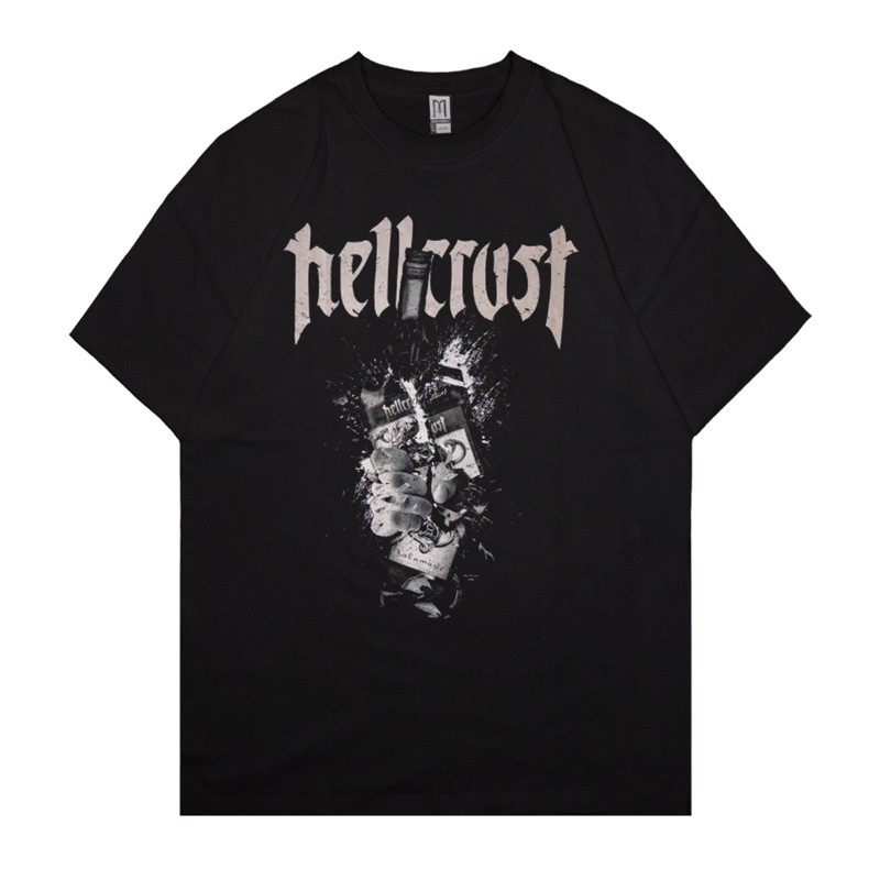 Hellcrust "Sedarah Sebotol" Kaos Pria